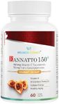 Wellness Extract Eannatto 150mg Vitamin E Tocotrienols Supplement with GG - Most Potent Antioxidant for CoQ10 Support, Heart Health, Healthy Aging - 60 softgels