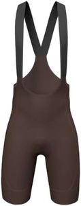 Wulibike Cycling Bib Shorts Men 4D Padded High Elasticity Tights Bike Bibs Shorts Men with 3 Pockets for Road & Gravel Biking Dark Brown X-Large