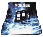 Doctor Who Throw Blanket - TARDIS G