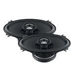 Hertz FBA_78040210 DCX 460.3-Set of 2Way Dieci Series Coaxial Speakers, 4" x 6", 80W, Pack of 2