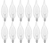 CYLYT 12-Pack E12 Incandescent Cand
