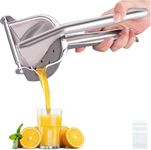 TRIONZZA Aluminum Steel Manual Fruit Juicer Hand juicer, Instant Vegetables & Fruit Mixer Orange, Watermelon, Lemon Squeezer, Hand Press Juice Machine For Home