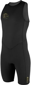 O'Neill Men's O'Riginal 2mm Back Zip Sleeveless Spring Wetsuit, Black, 3X-Large