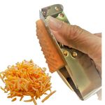 SAFEGRATE Hand Guard Protector for Grating, Slicing, and Shredding, Food Holder Hand Guard keeps fingers protected during Grating, Slicing Any Food on any Grater or Mandolin