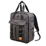 Cabin Max Memphis 45x36x20 Underseat Easyjet Cabin Bag - Recycled Polyester Large Capacity with Compression and Laptop Pocket (Grey 45x36x20cm)