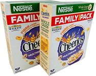 Cheerios Family Pack 2 x 600g Multigrain TOMIDEALS Edition | Breakfast Multigrain Cereal Fibre Whole Grains | Nestle Cheerios | Family Pack | sold by Essential Products