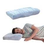 The White Willow Cervical Pillow for Neck & Shoulder Pain Memory Foam Pillow for Sleeping, Ergonomic Pillow for Neck Pain & Back Pain Relief, Cervical Neck Pillow Bamboo Cover Adjustable Pillow