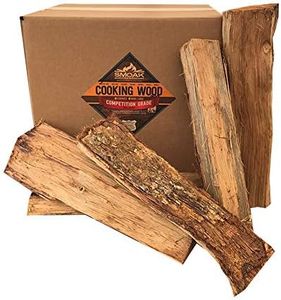 Smoak Firewood 16inch Length Premium Cooking Wood & Firewood Logs – Used for Grills, Smokers, Pizza ovens, firepits or fireplaces – USDA Certified Kiln Dried (White Oak– 60-70lbs 16inch Wood)