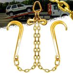 YATOINTO 3/8" X 2' V-Type Tow Chain