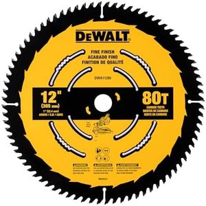 DEWALT 12 in. 80T Fine Finish Saw Blade (DWA11280)