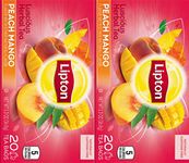 Lipton Tea Herbal Peach Mango (Pack of 2)