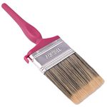 ITZU Trendy Paint Brush 75mm Super Sturdy Bristles for Wall Oil Canvas Enamel and Water-Based Painting with Ergonomic Handle (Random Colors)