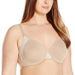 Olga Women's Plus Size Cloud 9 Minimizer Bra, Toasted Almond, 40DD