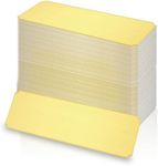 Name Plates Laser Engraved Plaques Personalized Engraved Laser Engraving Blanks Name Plate for Desk Custom Name Tag Badge Frame Metal Name Plaque with Adhesive Backing for DIY (2 x 4" Gold, 30 PCS)