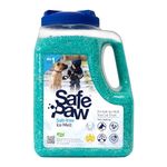 Safe Paw, Child Plant Dog Paw & Pet Safe Ice Melt -8lb, 100% Salt/Chloride Free -Non-Toxic, No Concrete Damage, Fast Acting Formula, Last 3X Longer