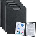URbantin A4 Clipboard Folder,5 Pack