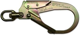 ProClimb USR-BRH-SC09 ANSI Certified Steel Swivel Snap Hook, Medium