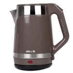 Ibell Sek20Gm Premium Stainless Steel Electric Kettle, 2.0 Litre, 1500W, Auto Cut-Off Feature, 360 Degree Rotating Base, Safety Lid With Locking Mechanism (Brown) - 1500 Watts, 2 L