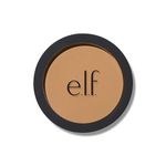 e.l.f. Primer-Infused Bronzer, Long-Lasting & Budge-Free Makeup, Lightweight & Buildable, Smooth & Easy Application, Vegan & Cruelty-Free, Tan O' Clock