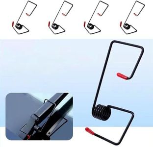 Windshield Wiper Arm Pressure Spring Booster - Wiper Arm Puller Tool for Improved Visibility in Rain/Snow - Enhance Wiper Performance - Easy Installation 4PCS Wiper Pressurizer