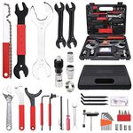 Bike Tool Kit, 44pcs Professional Bike Repair Tool Kit, Quality Bicycle Maintenance Tool Set for Mountain Bike Road Bike Maintenance in a Neat Storage Case (Black Storage Case)