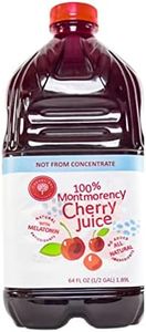 Cherry Bay Orchards Tart Cherry Juice (64 oz Bottle) - 100% Natural Cherry Juice Not From Concentrate - Anti-inflammatory, Boosts Immunity, Improves Sleep - No Added Sugar, Gluten Free, Non GMO