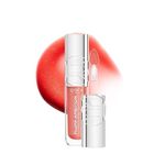 L’Oreal Paris Plump Ambition Tinted Lip Oil, Plumping Lip Gloss, Gentle Tingling, Non Sticky, Hydrating and Moisturizing, Infused with Hyaluronic Acid, NUDE MACARON, 5 ml
