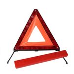 Simply SWT1Foldable Warning Triangle, Complied with ECE R27 European Standards, Convenient Carry Box, Highly reflective Design Clearly Alert