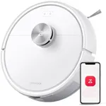 roborock Q7 M5 Robot Vacuum Cleaner With Mop,10,000Pa HyperForce Suction, Dual Anti-Tangle Brushes, PreciSense LiDAR Navigation, APP-Controlled Mopping, Robotic Vacuum ideal for Pet Hair, White