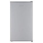 Cookology UCIF93 Undercounter Freestanding Fridge 93 Litre Capacity, Features an Adjustable Temperature Control and Legs, Reversible Door and Chiller Box - in Silver