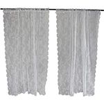 DII Sheer Lace Decorative Curtain P