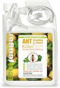 EcoRaider Ant & Crawling Insect Killer (32 OZ), 100% Fast Kills, Also Kills Fire Ants. Lasting Repellency, Safe for Children & Pets
