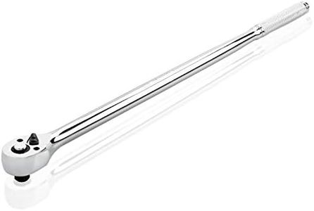 Neiko 03034A 3/8” Drive Extra Long Ratchet | 18” Length | 72 Tooth Gear | Cr-Mo Head | CR-V Steel