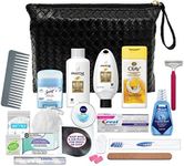 Convenience Kits International Women’s Premium 20-Piece Kit with Travel Size TSA Compliant Essentials in Stylish Cosmetic Bag