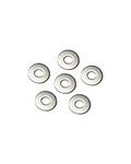 IMScrews M6 Large Flat Washers - 304 Stainless Steel Washers (Pack of 25) - Durable Hardware for Various Applications