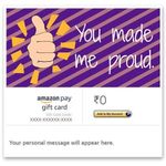 Congratulations (You made me proud) - Amazon Pay eGift Card