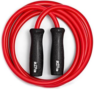 Elite SRS, Muay Thai 2.0 Weighted Jump Rope - Designed for High-Intensity Training, CrossFit, Muay Thai, & MMA Workouts - Heavy 1.5lb PVC Jump Ropes for Fitness