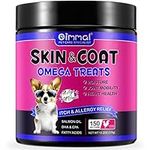 Skin & Coat supplement for dogs Vitamin C, E, Zinc, Biotin, OMEGA 3 Shiny coat Rejuvinate Healthy coat Natural Support itchy skin relief Daily