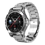 boAt Luxury Smart Watch Enigma Orion w/ 1.39”(3.53 cm) HD Display, Functional Crown, Bluetooth Calling, Metal Body, Activity Tracker, Upto 7 Days Battery, Smart Watch for Men & Women(Metallic Silver)