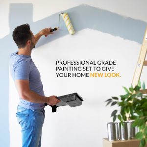 Raulde 10-Piece Paint Roller Set – Complete Painting Kit