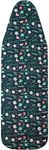 Pottwal Ironing Board Cover, 15x54 Inch Standard Ironing Board Cover, Elastic Edge, Hook and Loop Fastener Strap, Full Size Scorch Resistant Padding, Flowers