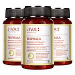 Jiva Triphala - 120 * 3 Tablets | (100% Pure & Natural) An Ayurvedic Formulaion | Helps to Relieves Constipation | Good for Digestion