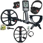 MINELAB Metal Detector Equinox 800, 15inch Waterproof Smart Search Coil, Multi-IQ Technology, 6 Frequency Options, Wireless Audio, For Coin & Treasure Enthusiasts