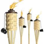 ONETHATCH Faux Bamboo Outdoor Torch