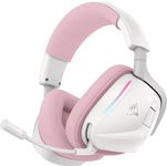 CORSAIR Void v2 Wireless Gaming Headset with Bluetooth for PC, PS5, PS4, Switch & Mobile – Dolby Atmos, Dual Wireless Multiplatform, Long Battery Life, Fast Charging – Pink