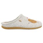 HOT POTATOES Women's Elphin Slipper, grey, 6 UK