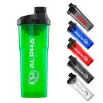 Alpha Designs | Protein Shaker Bottle | 1000ml Gym Cup | for Protein Powder Shakes & Sports Supplements | Pre Workout Mixer | BPA Free | 1L | Green