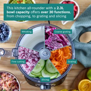 Bosch MultiTalent 3 Food Processor – Black