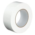 GTSE White Duct Tape, 48mm x 50m, 2” Waterproof Strong Adhesive Gaffer Tape for Patching, Sealing, Securing Cables and Labelling, Heavy Duty Tape, One Roll