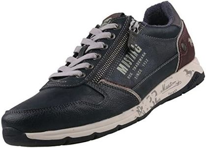 Mustang Homme 4106-306 Sneakers Basses, Bleu (Navy 820), 46 EU
